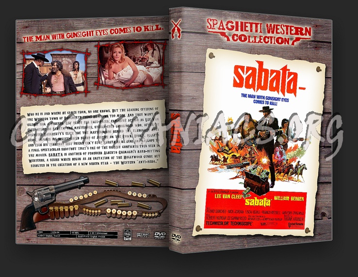 Spaghetti Western Collection - Sabata dvd cover