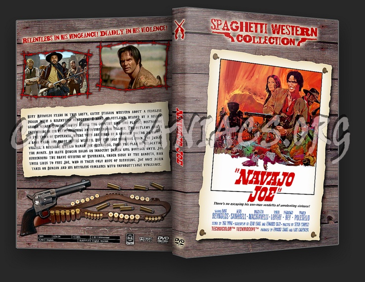 Spaghetti Western Collection - Navajo Joe dvd cover