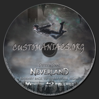 Neverland (2011) blu-ray label