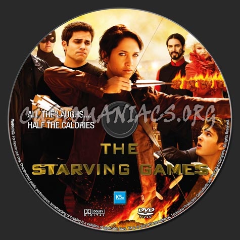 The Starving Games (2013) dvd label