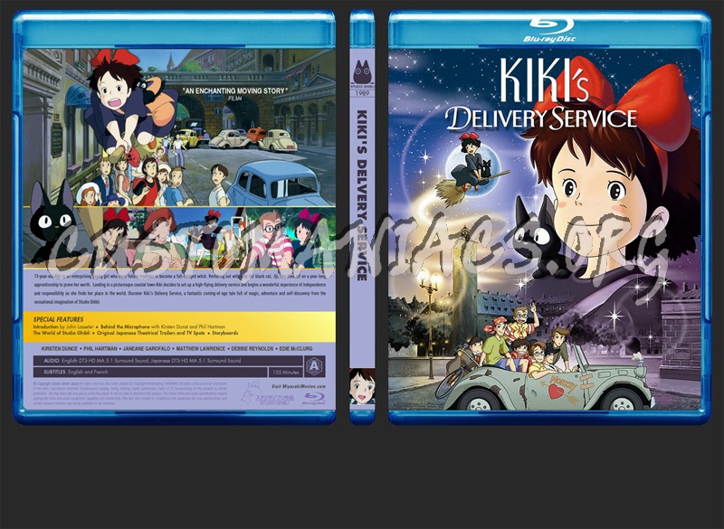 Kiki's Delivery Service blu-ray cover