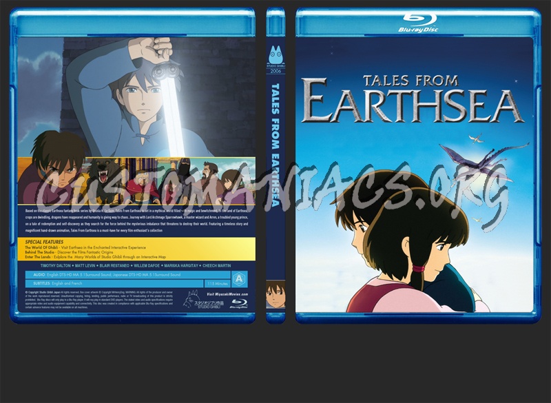 Tales From EarthSea blu-ray cover