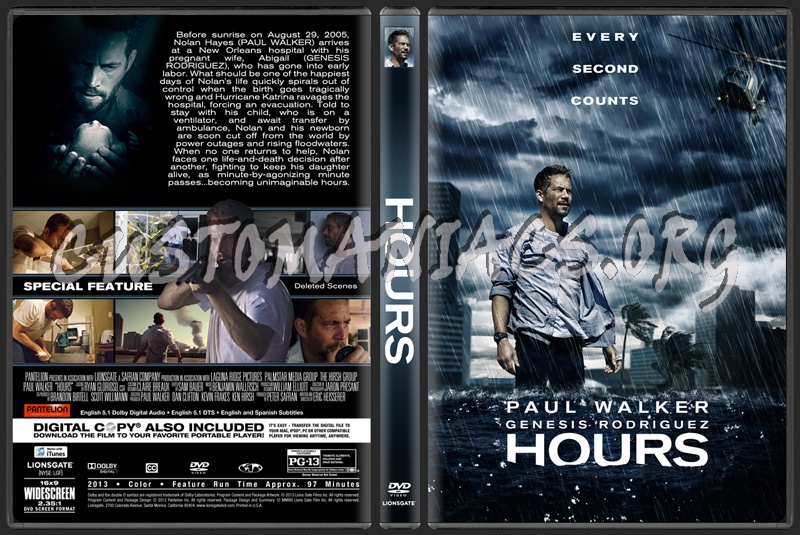 Hours dvd cover