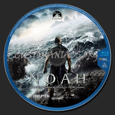 Noah blu-ray label