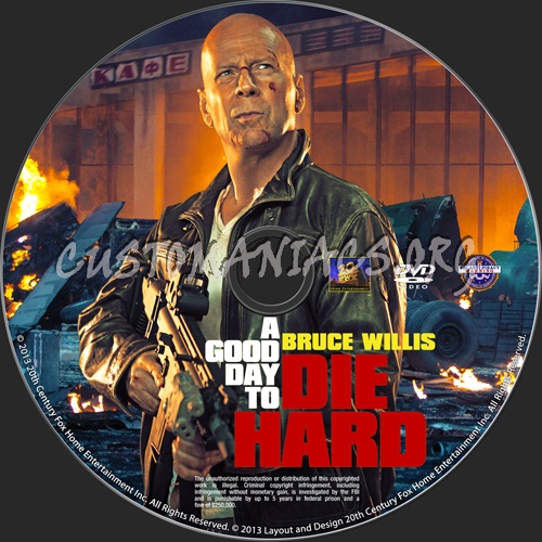 A Good Day To Day Hard dvd label