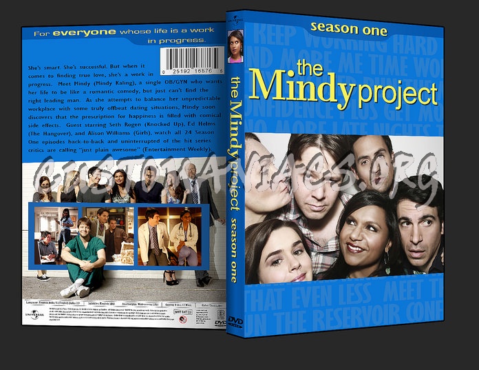 Mindy Project Season One dvd cover