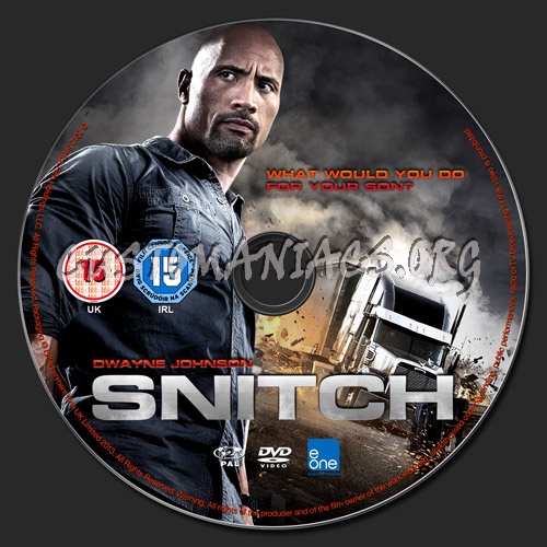 Snitch dvd label