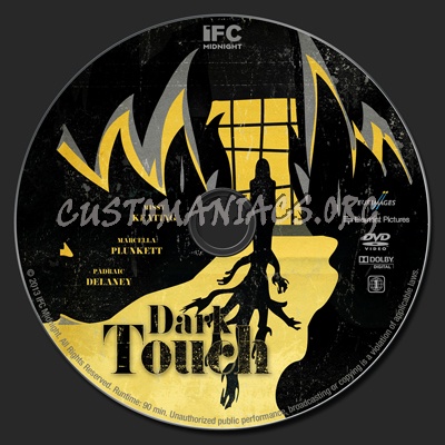 Dark Touch dvd label