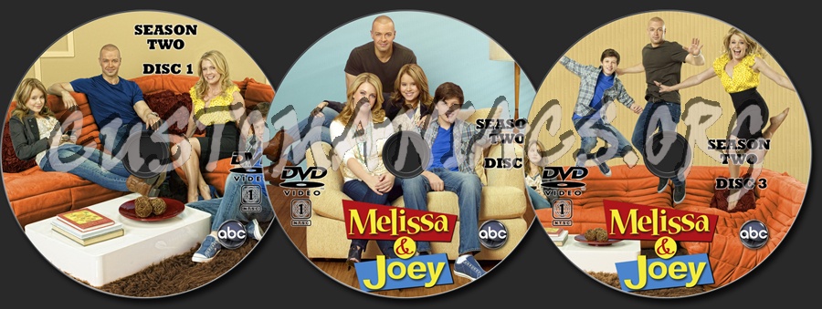 Melissa & Joey - S2 dvd label