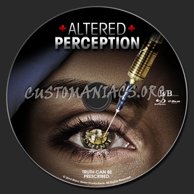 Altered Perception blu-ray label