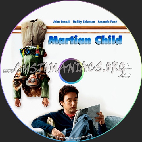 Martian Child dvd label