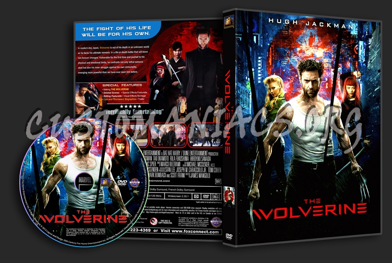 The Wolverine dvd cover