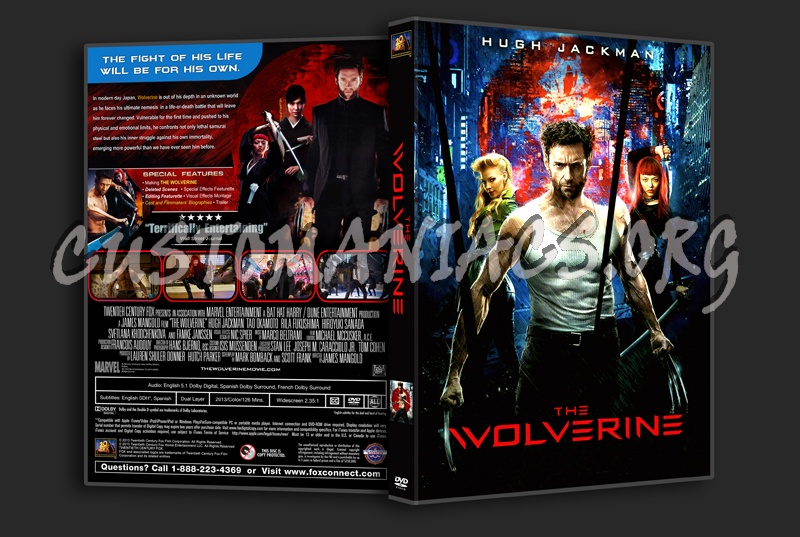 The Wolverine dvd cover