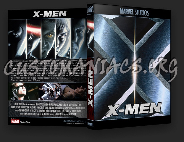 X-Men Collection - Marvel collection dvd cover