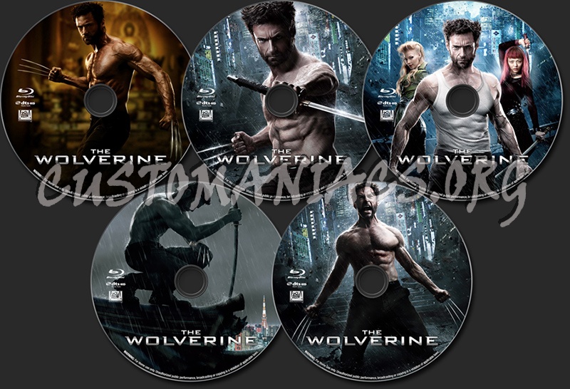 The Wolverine (2013) blu-ray label