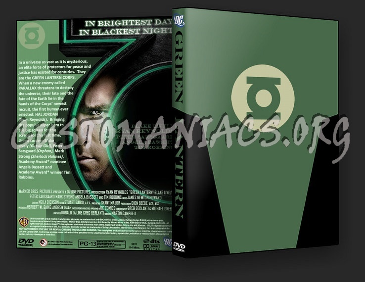 Green Lantern dvd cover