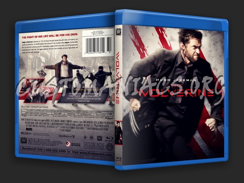 The Wolverine blu-ray cover