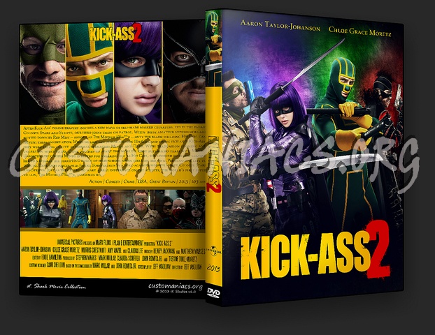 Kick-Ass 2 dvd cover