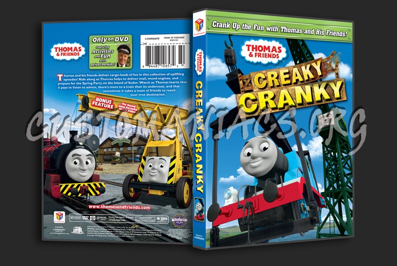 Thomas & Friends: Creaky Cranky dvd cover