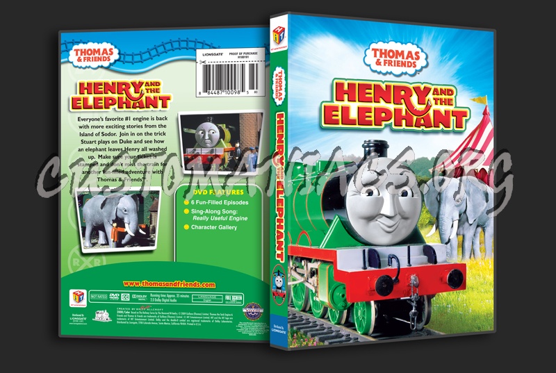 Thomas & Friends: Henry and the Elephant dvd cover