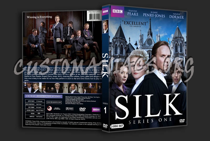 Silk - Series 1 dvd cover