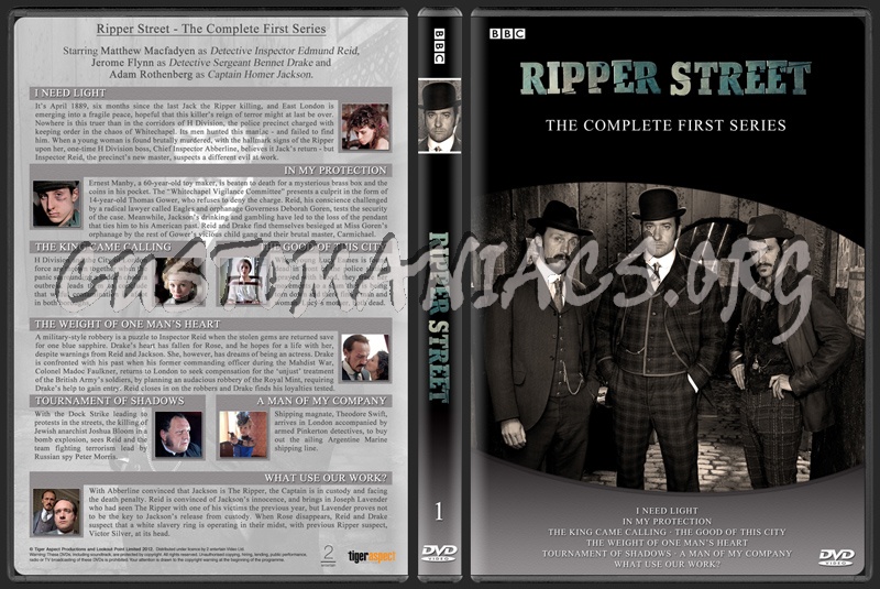 Ripper Street dvd cover