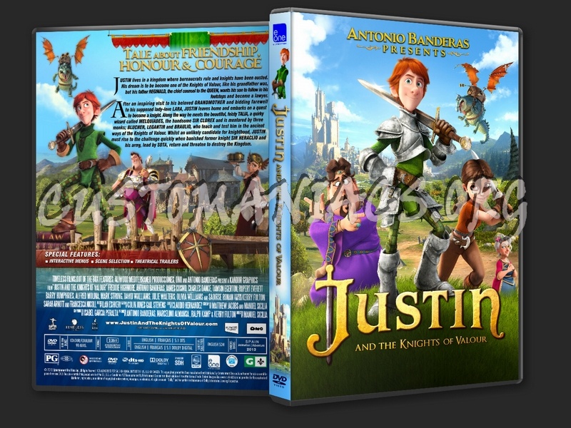 Justin and the Knights of Valour (2013) dvd cover