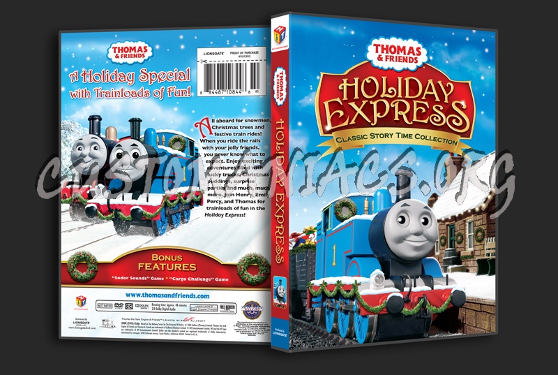 Thomas & Friends: Holiday Express dvd cover