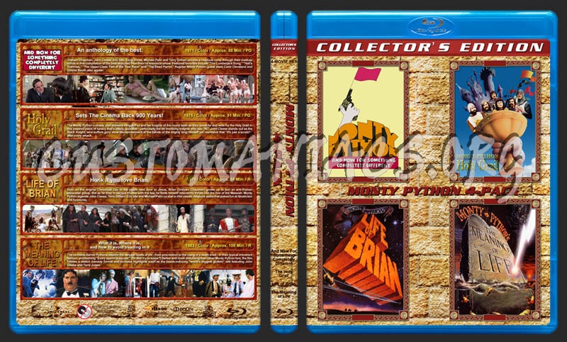 Monty Python Collection blu-ray cover