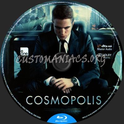 Cosmopolis blu-ray label