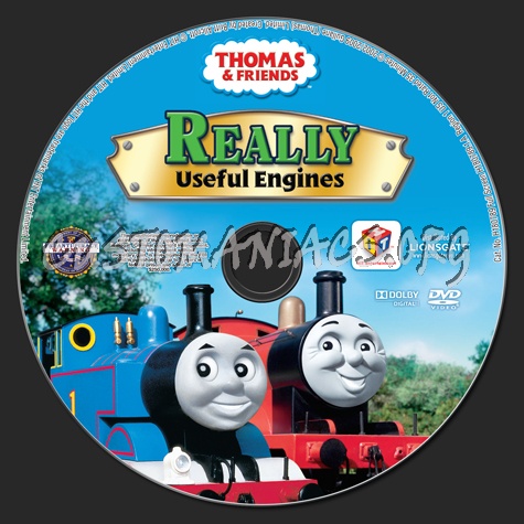 Thomas & Friends: Really Useful Engines dvd label