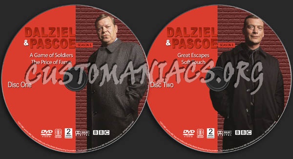 Dalziel & Pascoe - Season 8 dvd label