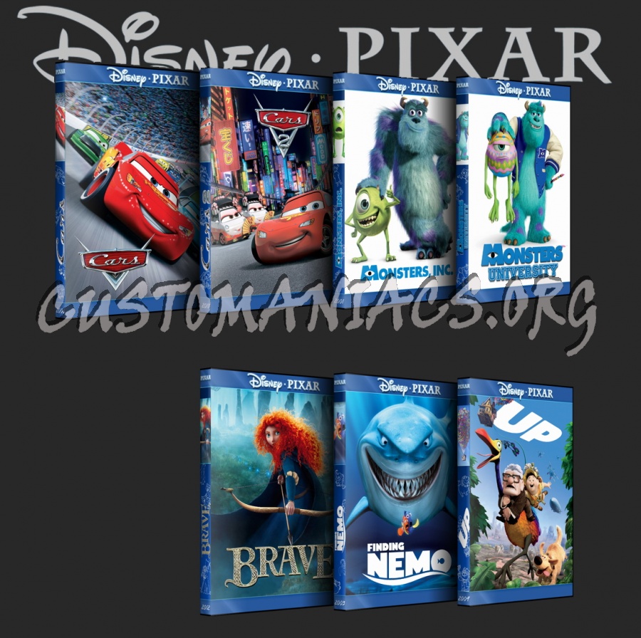 Disney - Pixar dvd cover