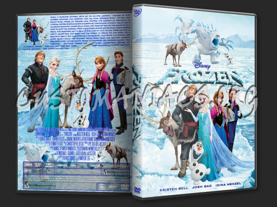 Frozen (2013) dvd cover