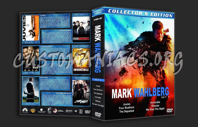 Mark Wahlberg Collection - Set 3 dvd cover