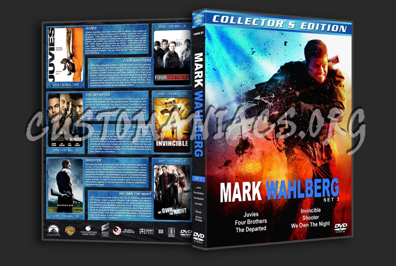 Mark Wahlberg Collection - Set 3 dvd cover