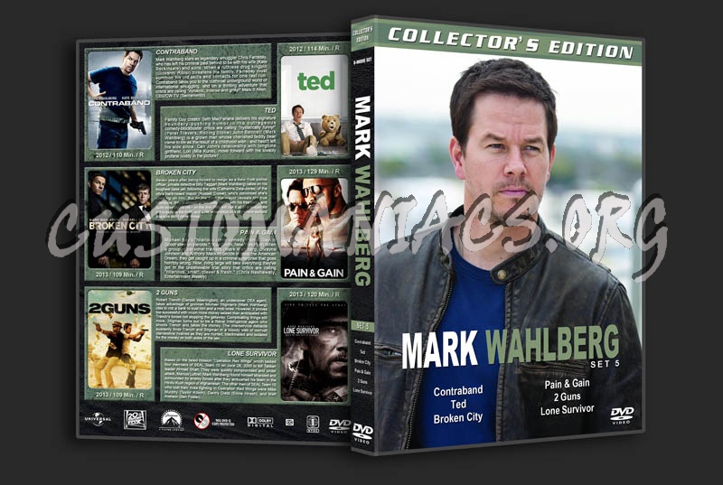 Mark Wahlberg Collection - Set 5 dvd cover