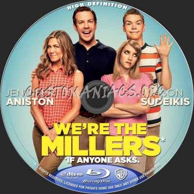 We're The Millers blu-ray label