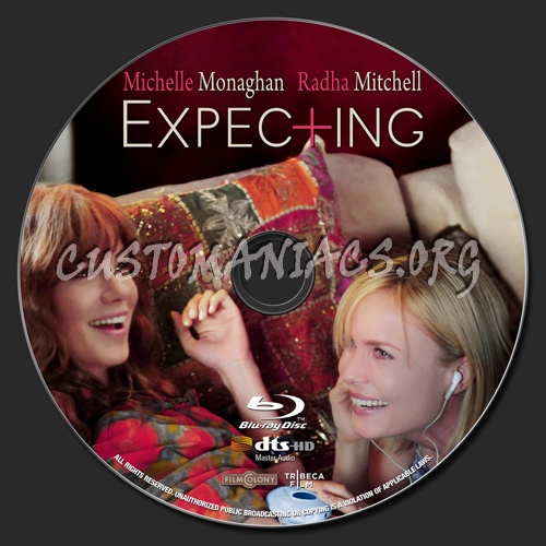 Expecting blu-ray label