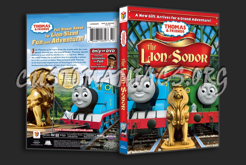 Thomas & Friends: The Lion of Sodor dvd cover