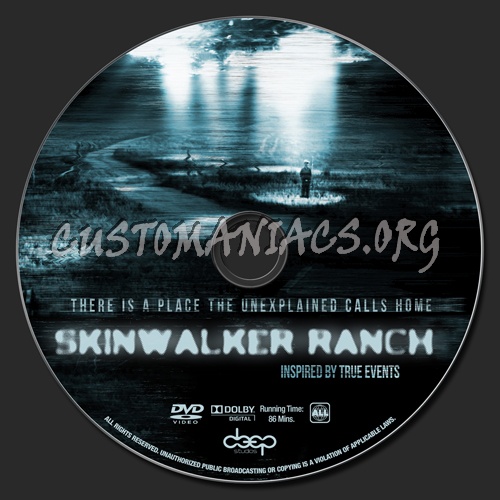 Skinwalker Ranch dvd label