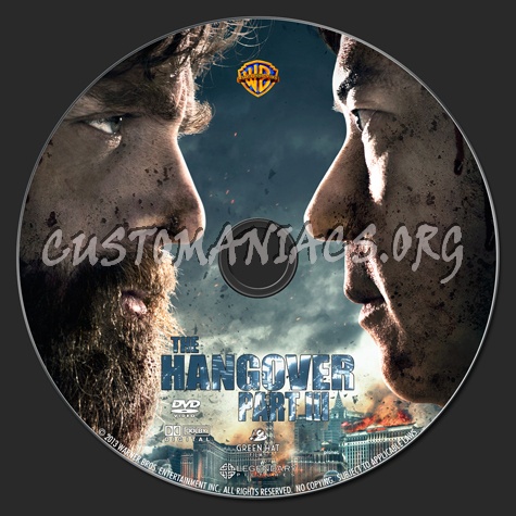 The Hangover Part III dvd label