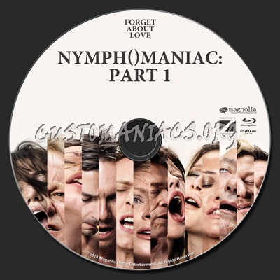 Nymphomaniac: Part 1 (aka Nymph()maniac) blu-ray label