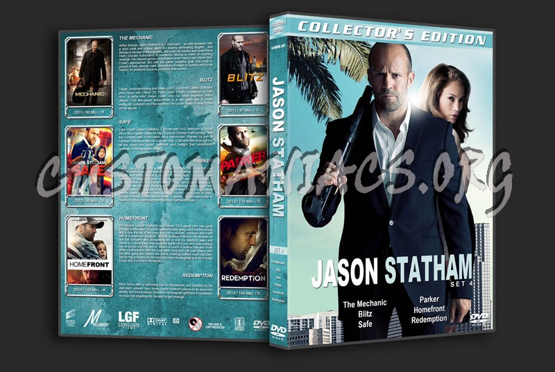 Jason Statham Collection - Set 4 dvd cover