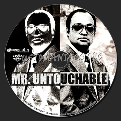 Mr Untouchable dvd label