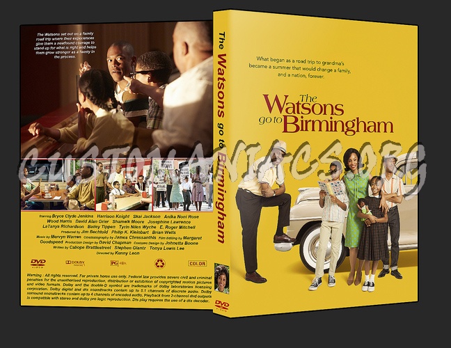 The Watsons Go to Birmingham dvd cover