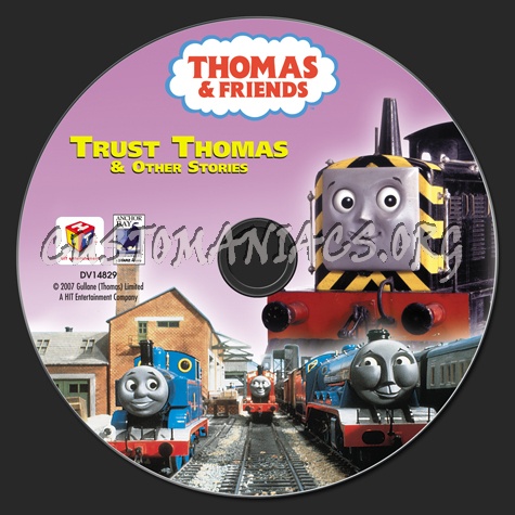 Thomas & Friends: Trust Thomas dvd label