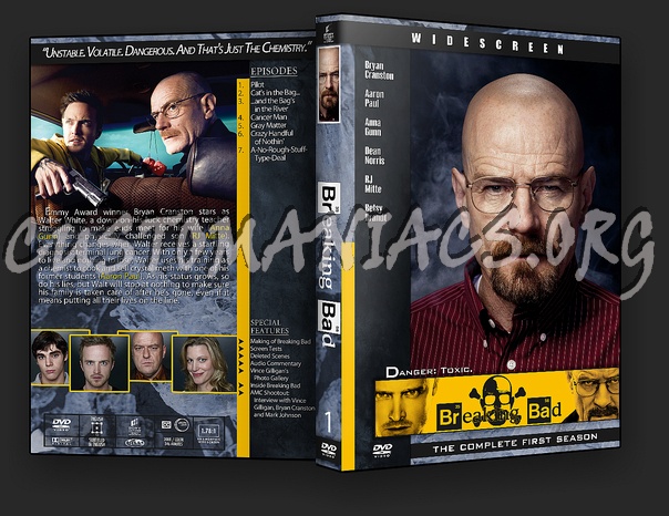 Breaking Bad dvd cover