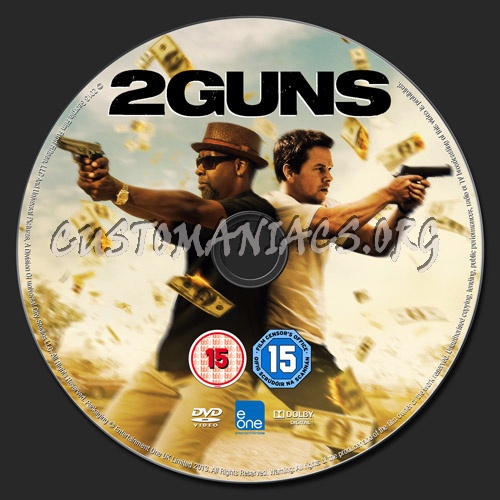 2 Guns dvd label