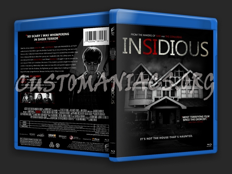 Insidious blu-ray cover